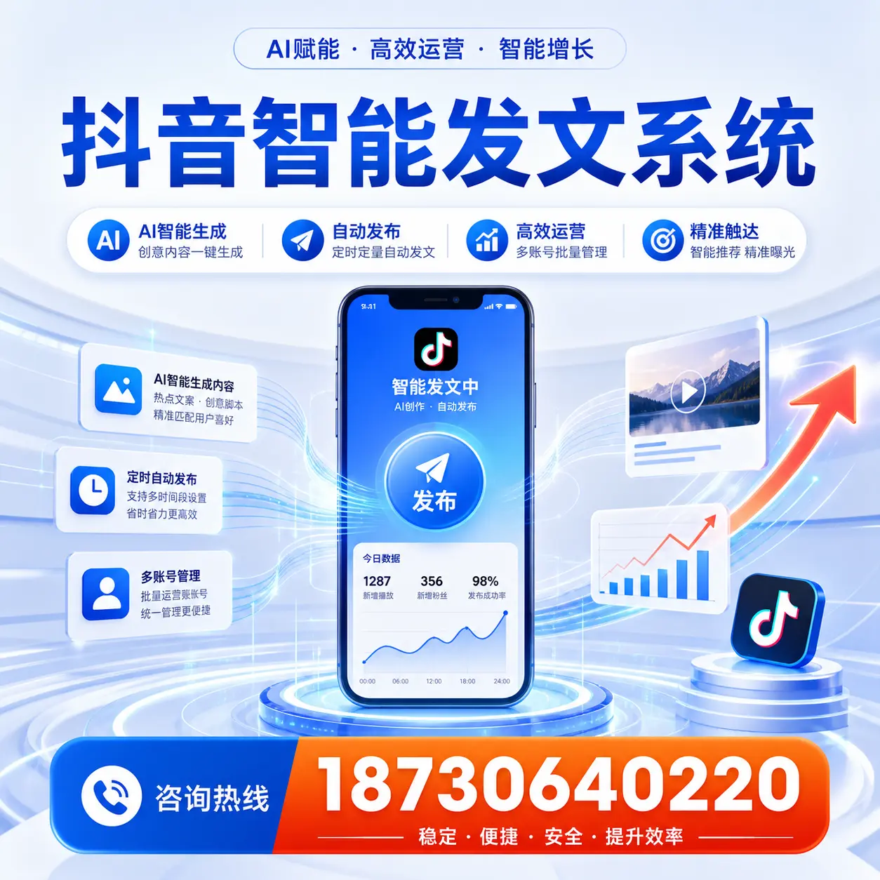 如何通过抖音智能发文系统提升 泉州 企业的市场竞争力